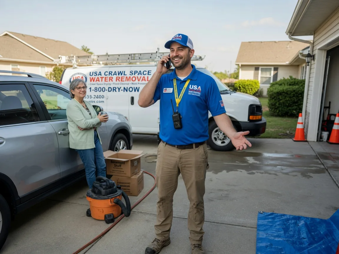 Crawl Space Water Removal Caspian, MI FAQs